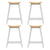 Artiss 4x Bar Stools Wooden Chairs Oak