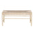 James Rope Wooden Bench