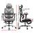 Artiss Ergonomic Office Chair Footrest Grey