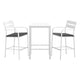 Gardeon Outdoor Bar Set Stools 3-Piece Dining Chairs Table Patio Aluminium Bistro Set