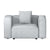 Artiss Modular Sofa Chaise Set 1-Seater Grey