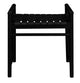 Elliot Single Seater Bench with Genuine Leather (Black)