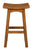 Tokyo Solid Mahogany Timber Barstool (Light Pecan)