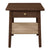 Kelly 1-Drawer Bedside Table (Walnut)