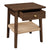 Kelly 1-Drawer Bedside Table (Walnut)