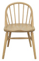 Vera Solid Oak Dining Chair - Set of 2 (Natural)