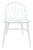 Vera Solid Oak Dining Chair - Set of 2 (White)