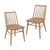 Riviera Solid Oak Dining Chair - Set of 2 (Natural)