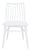 Riviera Solid Oak Dining Chair - Set of 2 (White)