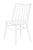 Riviera Solid Oak Dining Chair - Set of 2 (White)