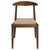 Arden Solid Oak Dining Chair with Loom (Almond)