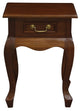 Queen Anne 1 Drawer Lamp Table (Mahogany)