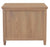 Beau 3 Drawer Solid White Cedar Turn Leg Dresser (Natural)