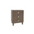 Bedside Table MDF 3 Drawers Side Table Night Stand Storage in Brown Colour