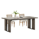 NNETMLT Rustic  Rectangular Dining Table