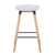 COMFY BAR STOOL WHITE