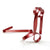 Red Modern Ribbon Wine Bottle Holder - Creative Floating Wine Rack for Home and Bar Décor