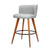 Set of 2 Connor Wooden Bar Stools In Light Grey