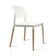 Set of 4 Belloch Wooden Dining Chairs In White