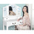 Artiss Dressing Table with Mirror - White - Decorly