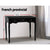 Artiss Hallway Console Table Hall Side Dressing Entry Display 3 Drawers Black - Decorly