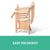 Gardeon Outdoor Chairs Furniture Beach Chair Lounge Wooden Adirondack Garden Patio - Decorly