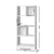 Artiss Display Shelf Bookcase Storage Cabinet Bookshelf Bookcase Home Office White - Decorly