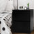 Artiss Bedside Tables Drawers Side Table Bedroom Furniture Nightstand Black Lamp - Decorly