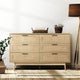 Nobu Rattan 6 Drawer Chest