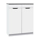 Artiss Shoe Cabinet Shoes Storage Rack High Gloss Organiser Cupboard White