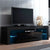 RGB LED Gloss Entertainment Unit In Black 130cm