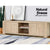 Artiss TV Cabinet Entertainment Unit TV Stand Display Shelf Storage Cabinet Wooden - Decorly