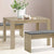 Artiss Dining Table 4 Seater Wooden Kitchen Set Oak 120cm Cafe Restaurant - Decorly