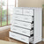 Artiss Tallboy Dresser Table 6 Chest of Drawers Cabinet Bedroom Storage White - Decorly