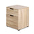 2 Drawer Filing Cabinet Office Shelves Storage Drawers Cupboard Wood File Home - Decorly