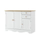 Berne Buffet Sideboard Storage Cabinet In White