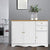 Berne Buffet Sideboard Storage Cabinet In White