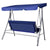 Gardeon Canopy Swing Chair - Navy - Decorly