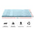 Giselle Bedding Cool Gel Memory Foam Mattress Topper Bamboo Cover 5CM 7-Zone Single - Decorly