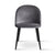 Artiss Velvet Modern Dining Chair - Dark Grey