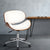 Artiss Wooden & PU Leather Office Desk Chair - White