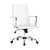 Replica Eames Group Standard Aluminium Low Back Office Chair - White