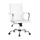 Replica Eames Group Standard Aluminium Low Back Office Chair - White