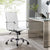 Replica Eames Group Standard Aluminium Low Back Office Chair - White