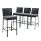 Gardeon Outdoor Bar Stools Dining Chairs Rattan Furniture X4