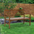 Gardeon Wooden Garden Bench 3 Seat Patio Furniture Timber Outdoor Lounge Chair Natural