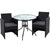 Gardeon Patio Furniture Dining Chairs Table Patio Setting Bistro Set Wicker Tea Coffee Cafe Bar Set - Decorly