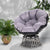 Gardeon Papasan Chair - Grey - Decorly