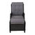 Gardeon Recliner Chair Sun lounge Setting Outdoor Furniture Patio Wicker Sofa