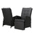 Gardeon Recliner Chairs Sun lounge Setting Outdoor Furniture Patio Wicker Sofa